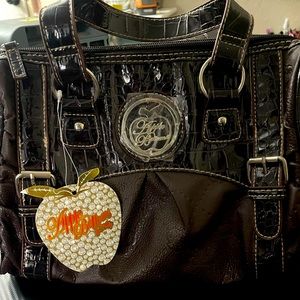 Brown Apple Bottom Jeans Purse!